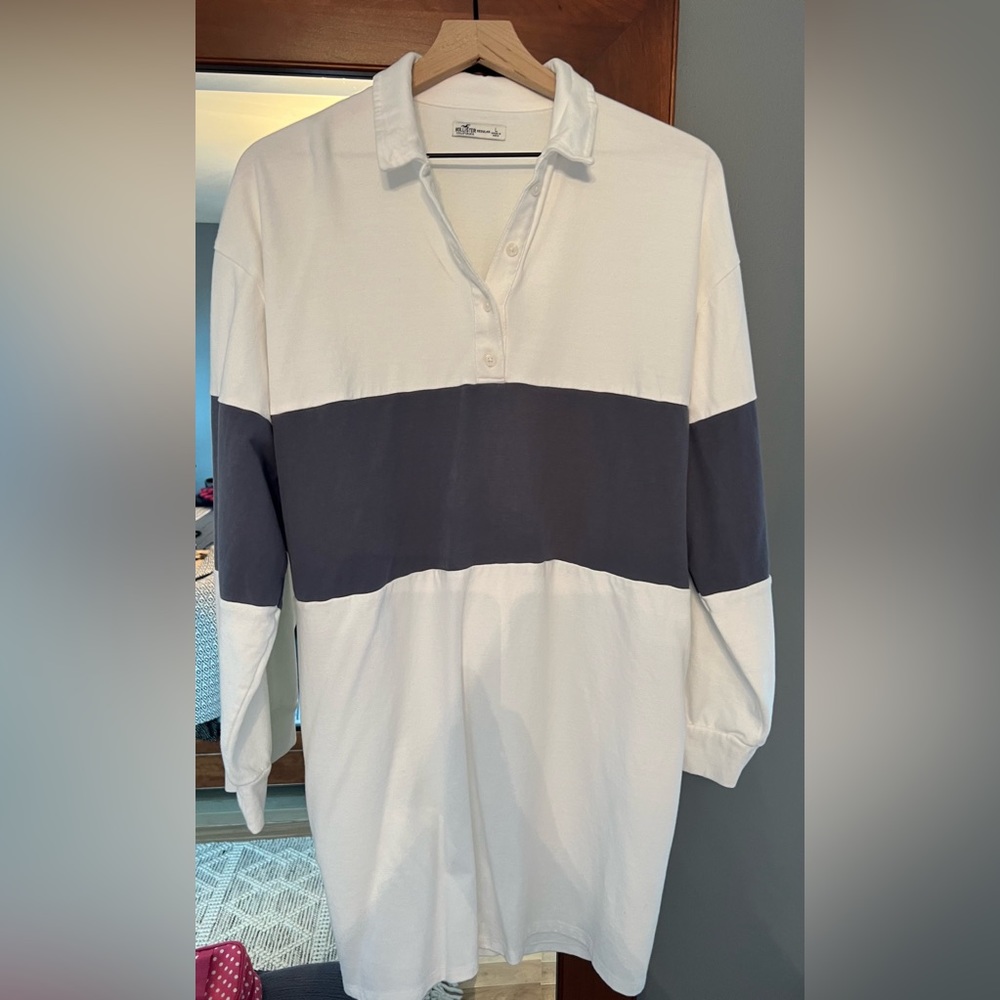 Cotton polo dress